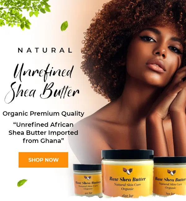Natural Shea Butter, Wavy and Curly Hair